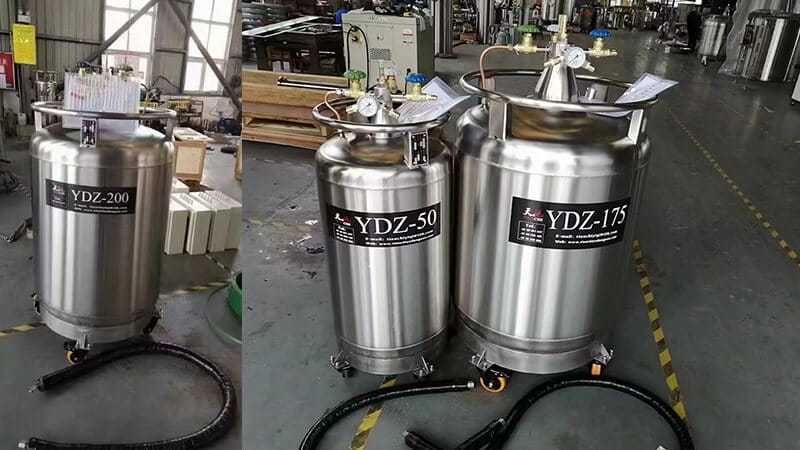 50升175升200升自增(zēng)壓液氮罐發貨(huò)