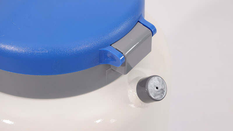 小型生物(wù)液(yè)氮罐真空口破損還能用嗎